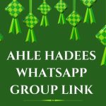 Ahle Hadees Whatsapp Group Link