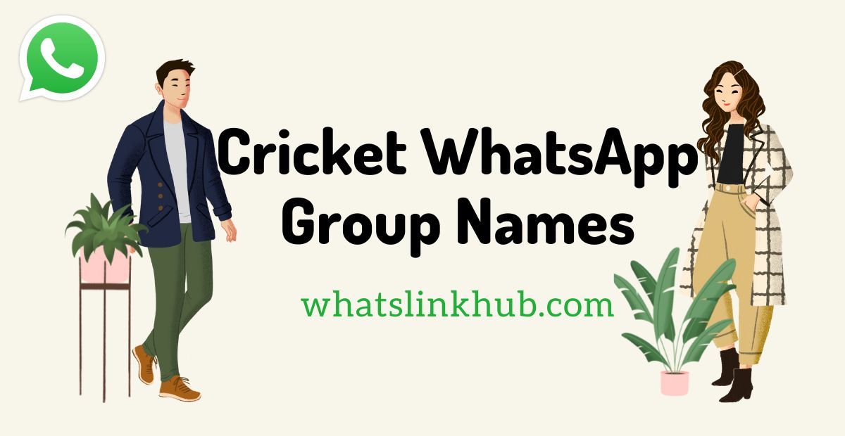 Cricket Whatsapp Group Names
