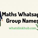 Maths Whatsapp Group Names