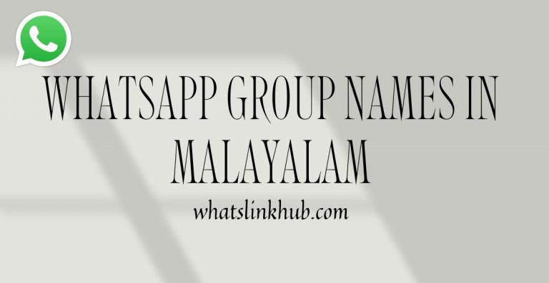 250-best-whatsapp-group-names-in-malayalam-list-best-collection