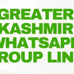 Greater Kashmir Whatsapp Group Links
