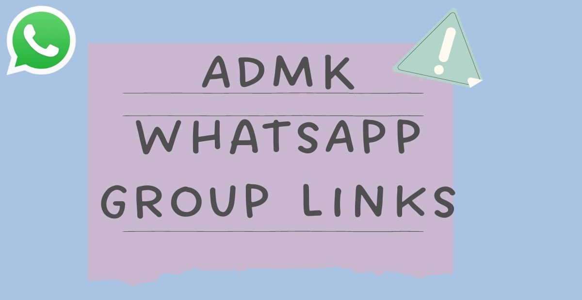 ADMK WhatsApp Group Links