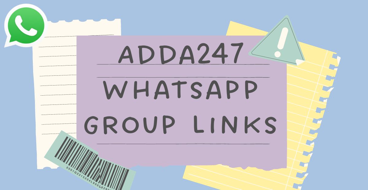 Adda247 Whatsapp Group Links