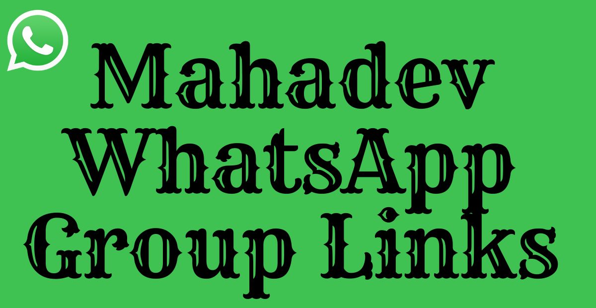 Mahadev WhatsApp Group Links