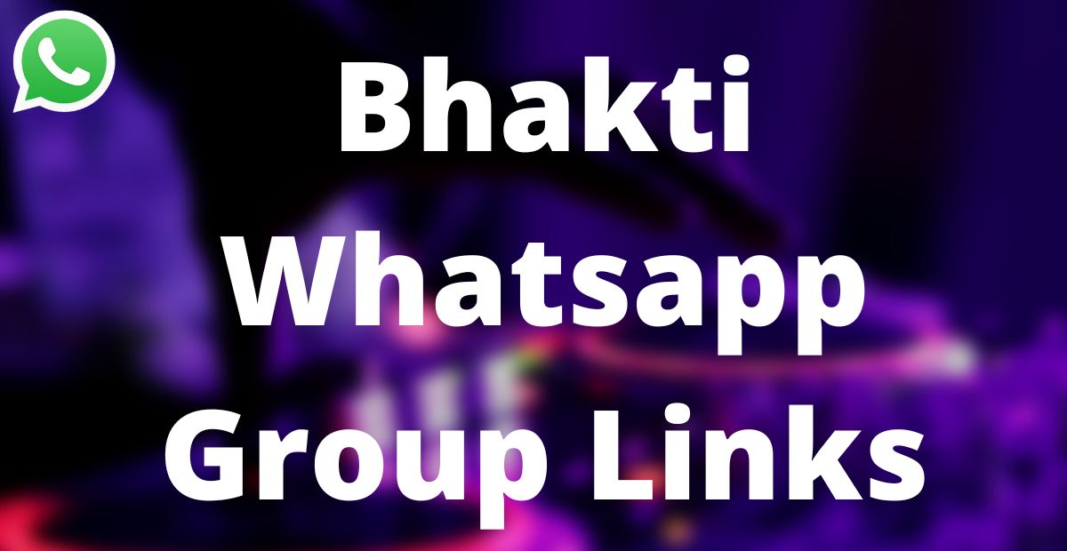 Bhakti Whatsapp Group Links