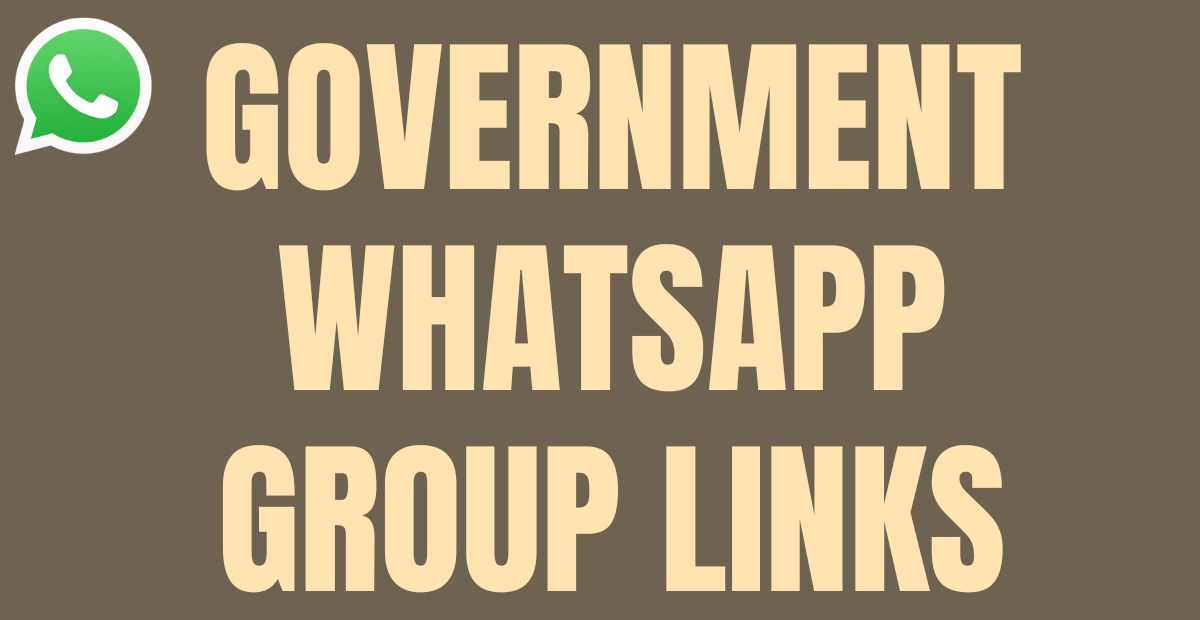 Government WhatsApp Group