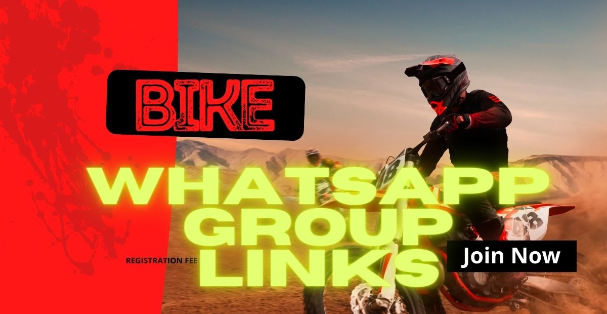 250 Active Bike WhatsApp Group Links To Join Updated 2023