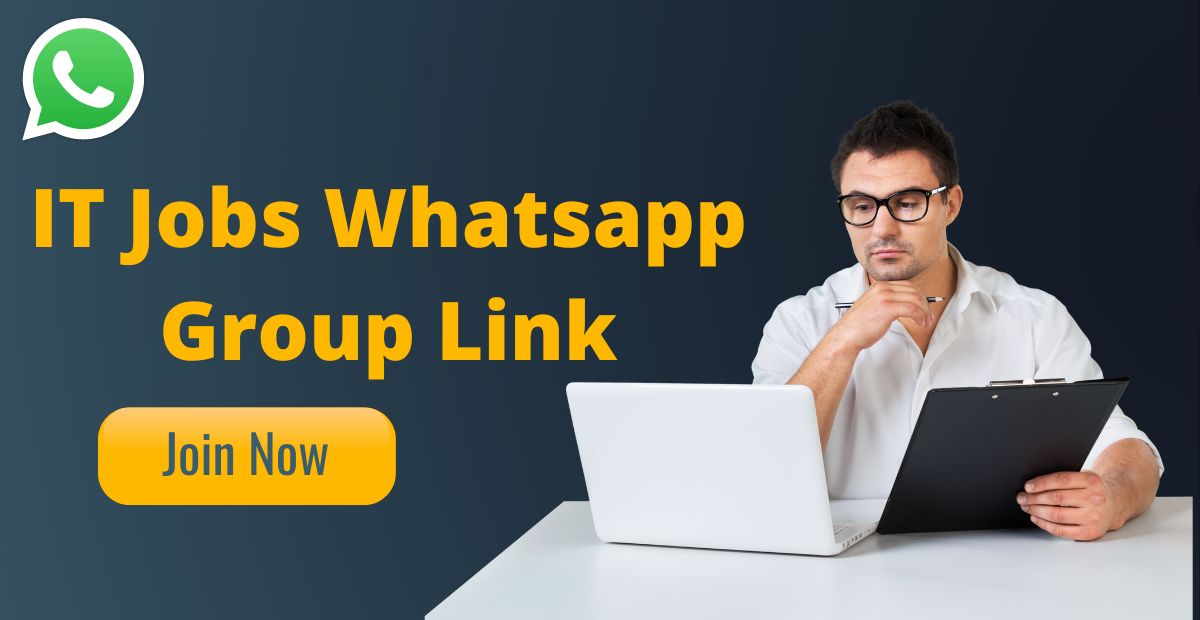 IT Jobs Whatsapp Group Link