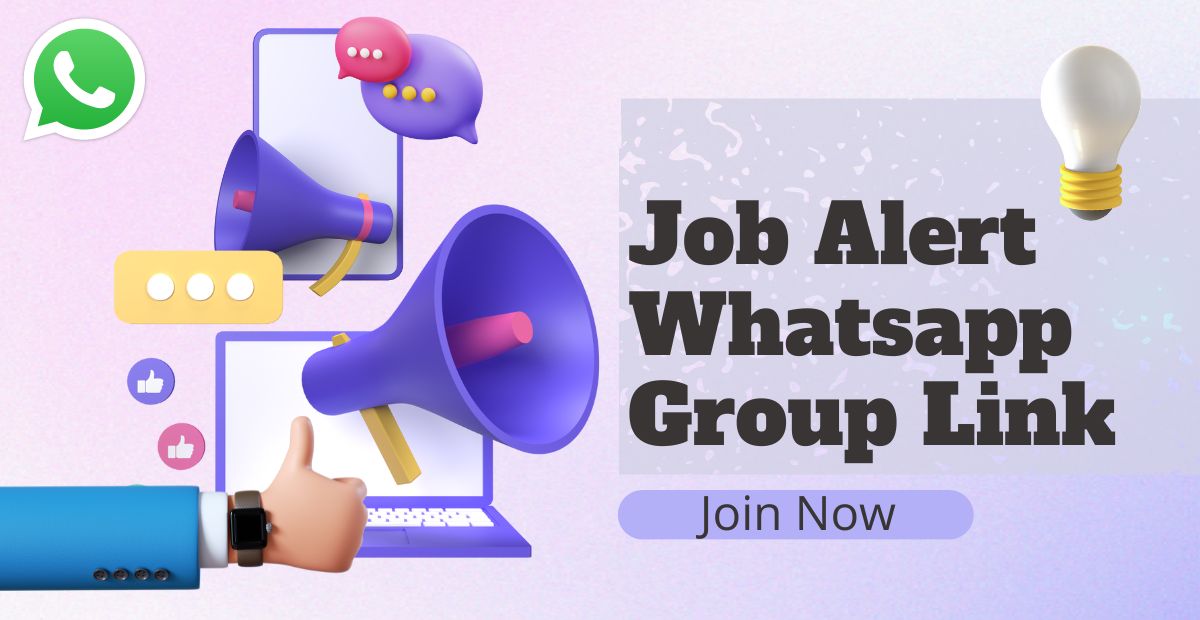 Job Alert Whatsapp Group Link