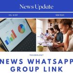 The latest news Whatsapp group link
