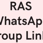 RAS Whatsapp Group Links