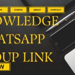 Knowledge Whatsapp Group Links