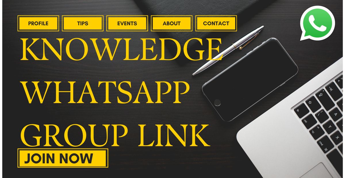 Knowledge Whatsapp Group Links